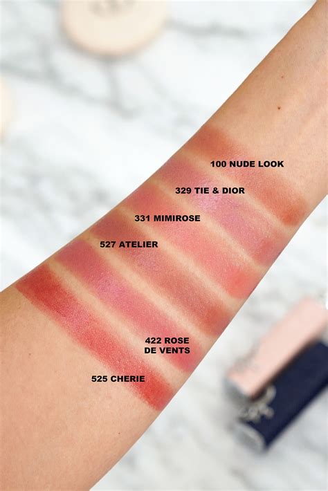 dior matte lipstick swatches